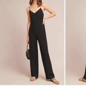 Anthropologie Black Essential Jumpsuit